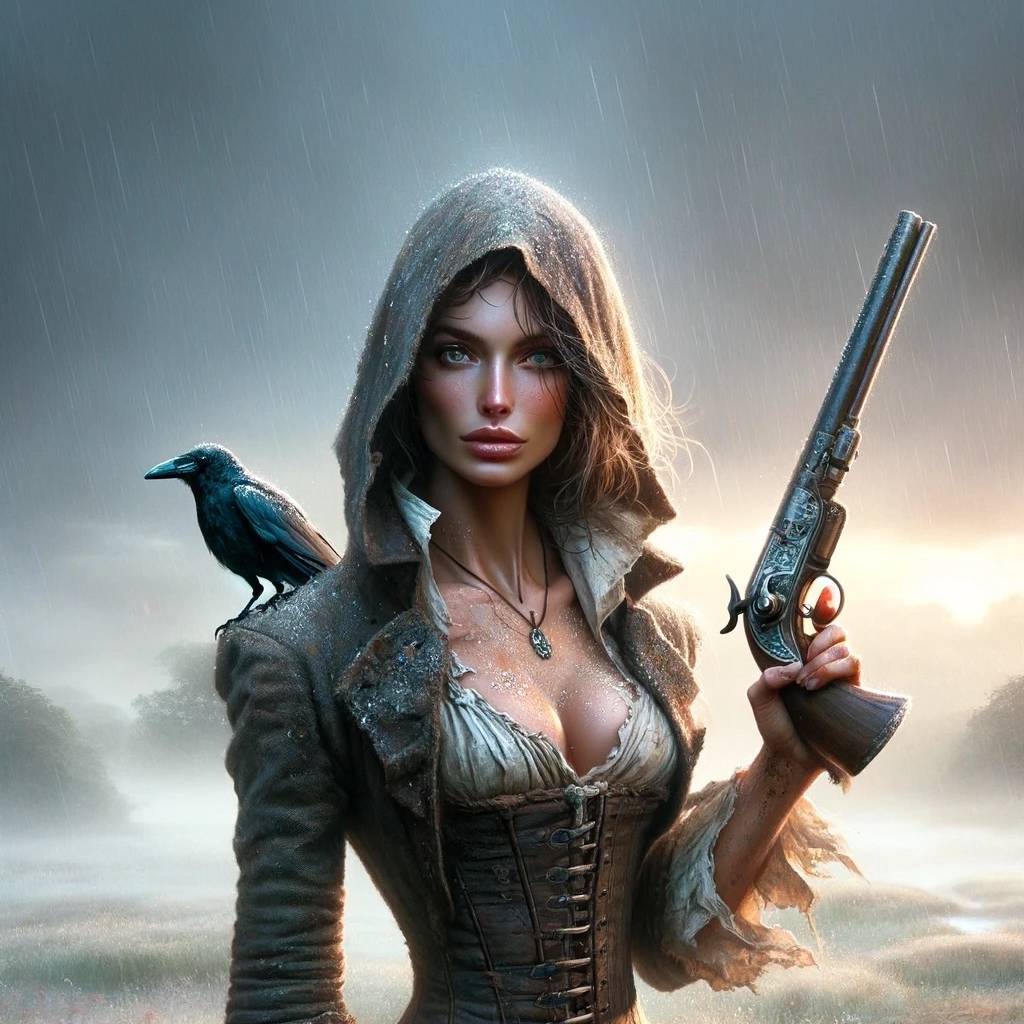 Lady Vengeance duelist portrait